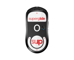 Superglide Mice & Accessories|Version 2 Glass Skates for Logitech G Pro X Superlight - White/Red