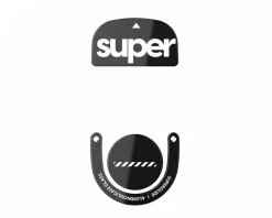 Superglide Mice & Accessories|Version 2 Glass Skates for Logitech G Pro X Superlight 2 - Black