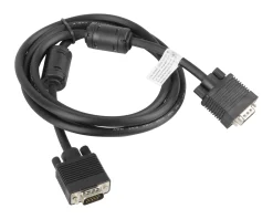 Lanberg Cables & Adapters|VGA (Male) to VGA (Male) Cable Double Shielded 1.8 Meter