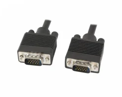 Lanberg Cables & Adapters|VGA (Male) to VGA (Male) Cable Double Shielded 5 Meter