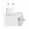 Xiaomi Cables & Adapters For Mobile|67W HyperCharge Combo USB-A - White