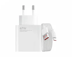 Xiaomi Cables & Adapters For Mobile|67W HyperCharge Combo USB-A - White