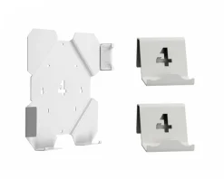 4mount Playstation|Wall Mount Bundle for PS4 Slim - White