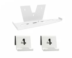 4mount Playstation|Wall Mount Bundle for PS5 - White