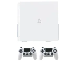 4mount Playstation|Wall Mount Bundle for PS4 Pro - White