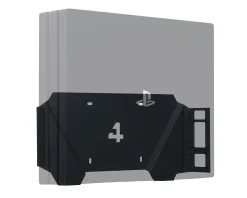 4mount Playstation|Wall Mount Bundle for PS4 Pro - Black