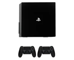 4mount Playstation|Wall Mount Bundle for PS4 Pro - Black