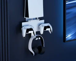 MaxMount Playstation|Wall Mount for PS5 / PS5 Slim - White