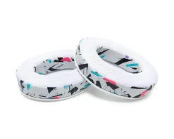 Wicked Cushions Headsets & Audio|WC FreeZe Ear Cushions - 90''s White