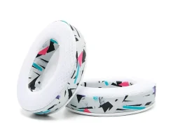 Wicked Cushions Headsets & Audio|WC FreeZe Ear Cushions - 90''s White