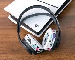 Wicked Cushions Headsets & Audio|WC FreeZe PS5 Pulse 3D Ear Cushions - 90''s White