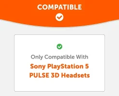 Wicked Cushions Headsets & Audio|WC FreeZe PS5 Pulse 3D Ear Cushions - 90''s White