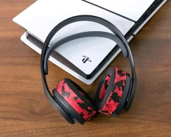 Wicked Cushions Headsets & Audio|WC FreeZe PS5 Pulse 3D V2 Ear Cushions - Red Camo