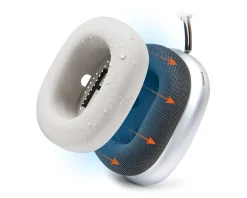 Wicked Cushions Headsets & Audio|WC SweatZ Max Ear Cushion Covers - Beige