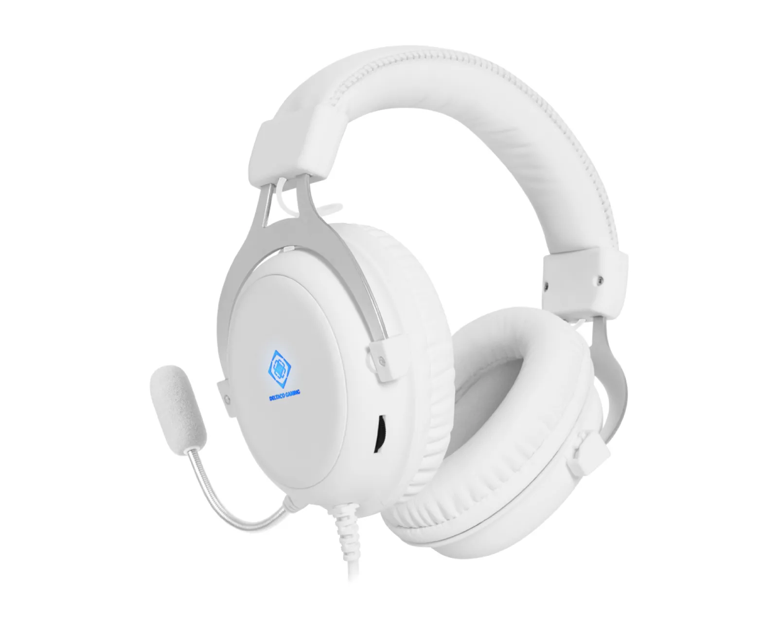 Deltaco Gaming Headsets & Audio|WH85 Gaming Headset White Line