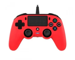 Nacon Playstation|Gamepad|Wired Compact Controller Red (PS4/PC)