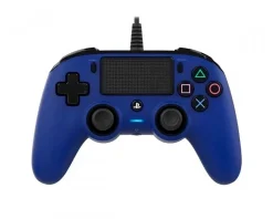 Nacon Playstation|Gamepad|Wired Compact Controller Blue (PS4/PC)