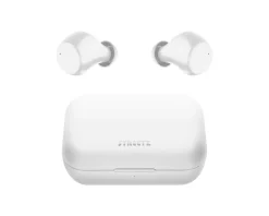 STREETZ Headphones|Wireless In-Ear Headphones with Charging Case, TWS - White