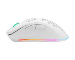 Deltaco Gaming Mice & Accessories|WM80 Wireless RGB Gaming Mouse Ultralight - White