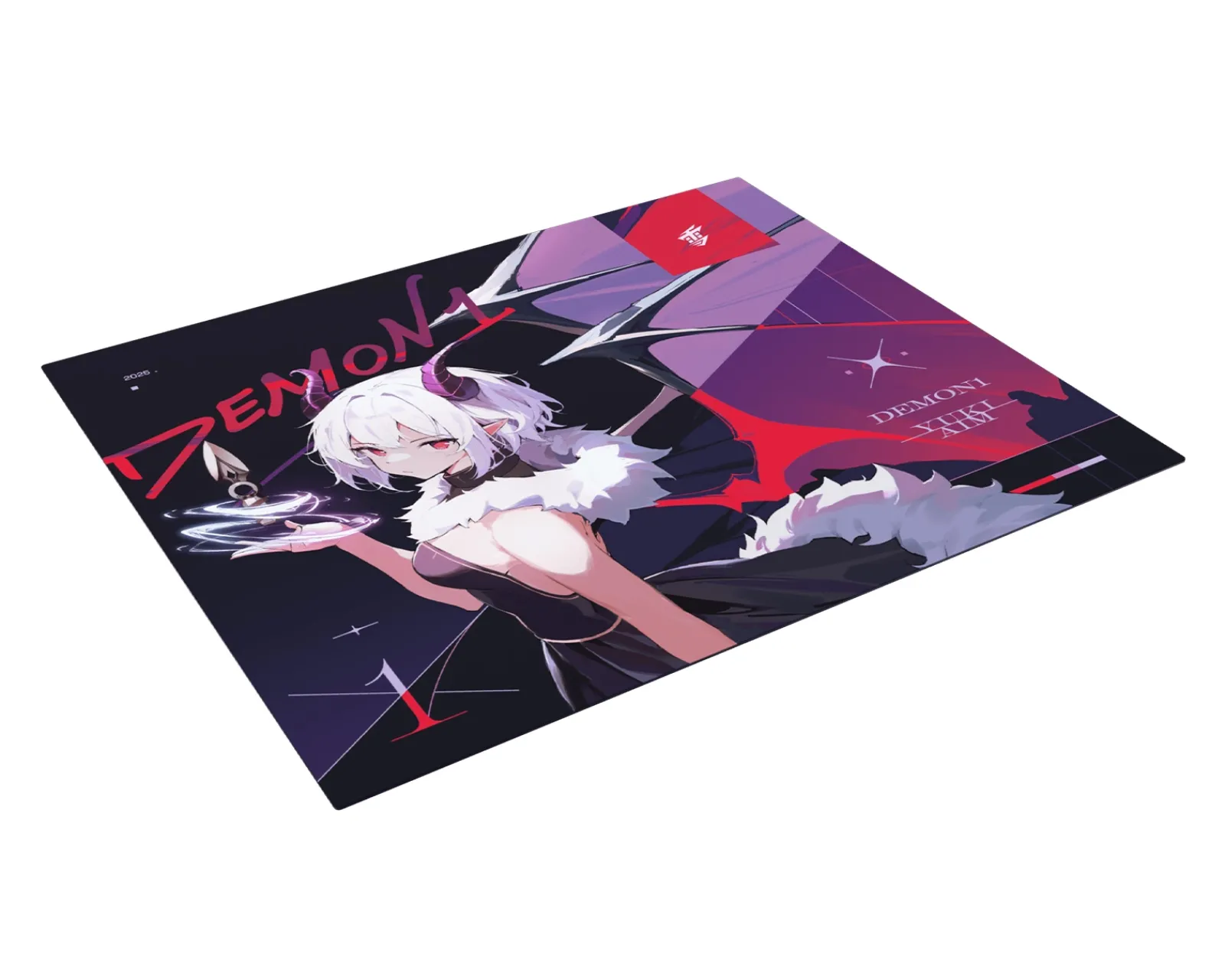 Yuki Aim Mousepad|x Demon1 Glass Pad - Limited Edition