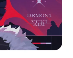Yuki Aim Mousepad|x Demon1 Mousepad - Limited Edition