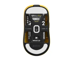 Pulsar Mice & Accessories|X2 Mini Wireless Gaming Mouse - Bruce Lee Limited Edition