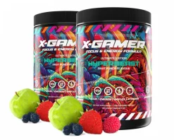 X-Gamer Drinks & Energy|2 x 600g X-Tubz Hyperbeast - 60 Servings