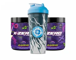 X-Gamer Drinks & Energy|X-Zero Blackberry - 2 x 100 Servings