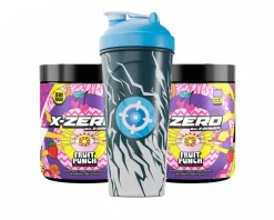 X-Gamer Drinks & Energy|X-Zero Fruit Punch - 2 x 100 Servings