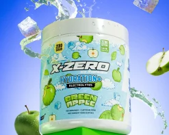 X-Gamer Drinks & Energy|X-Zero Hydration+ Green Apple - 100 Servings