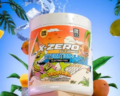 X-Gamer Drinks & Energy|X-Zero Hydration+ Tropical - 100 Servings