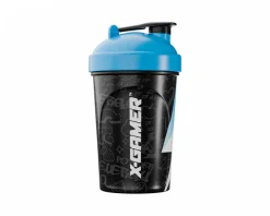 X-Gamer Drinks & Energy|X-Zero Shaker 500ml - Black & Blue