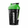X-Gamer Drinks & Energy|X-Zero Shaker 500ml - Black & Green