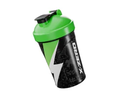 X-Gamer Drinks & Energy|X-Zero Shaker 500ml - Black & Green