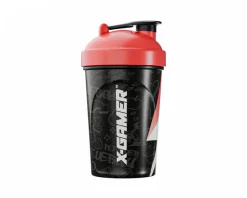 X-Gamer Drinks & Energy|X-Zero Shaker 500ml - Black & Red