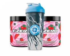 X-Gamer Drinks & Energy|X-Zero Wild Strawberry & Strawberry - 2 x 100 Servings