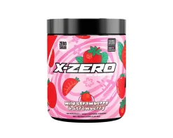 X-Gamer Drinks & Energy|X-Zero Wild Strawberry & Strawberry - 2 x 100 Servings