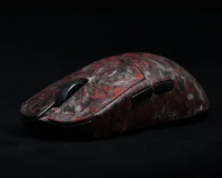 WLMouse Mice & Accessories|YING Forged Carbon Fiber Gaming Mouse - Red