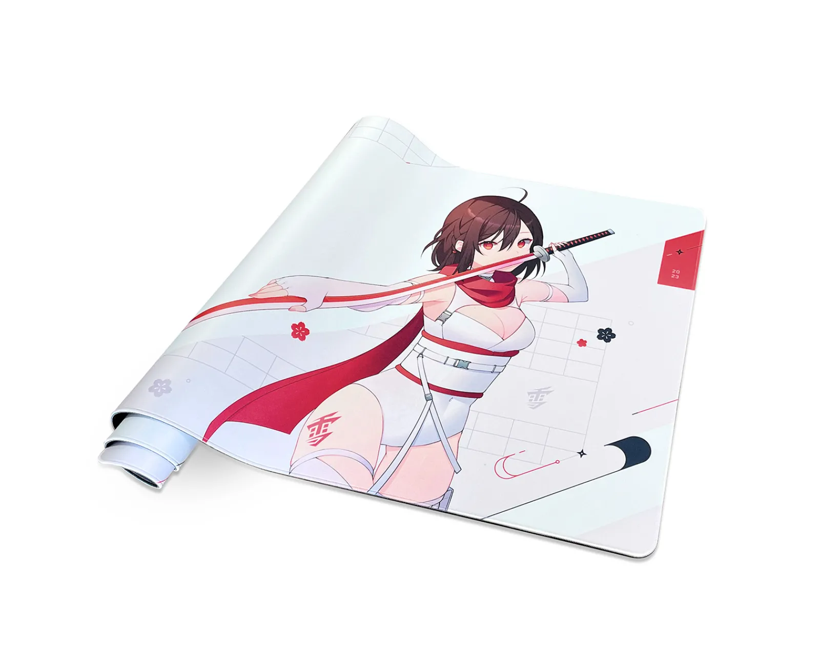 Yuki Aim Mousepad|Yuki Pad 2023 - Katana - White - XL