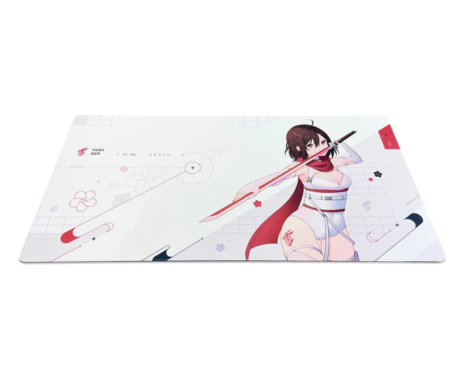 Yuki Aim Mousepad|Yuki Pad 2023 - Katana - White - XL