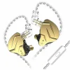 KZ Headphones|ZSN Pro X IEM Headphones - Gold